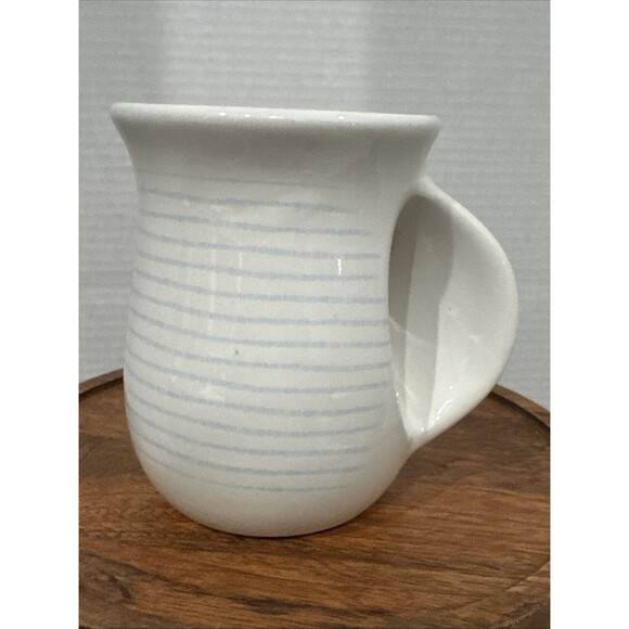 Cozy Cup- Peaceful Mind Grateful Heart 20 oz. Stoneware Nice Hand Hold - Picture 5 of 10